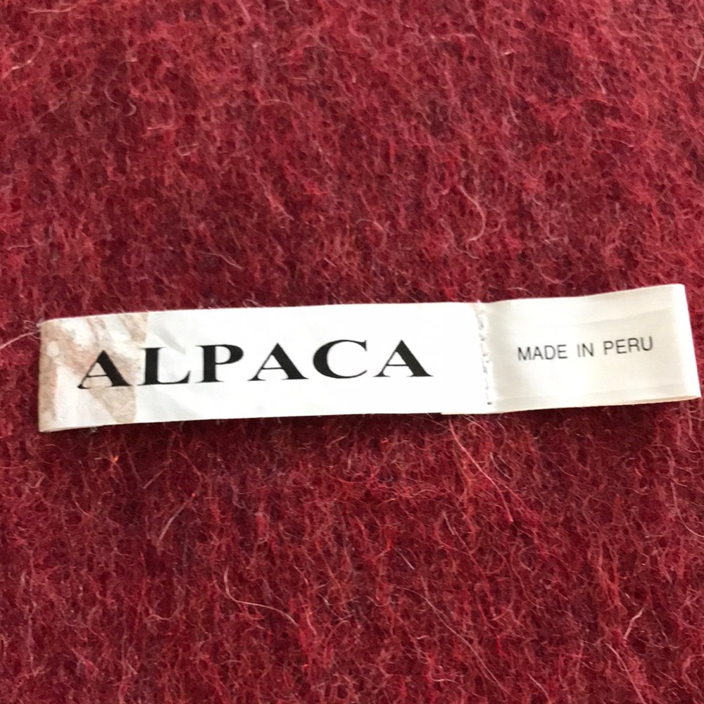 Alpaca/Wool  Scarf- Unisex - Picture 2 of 6